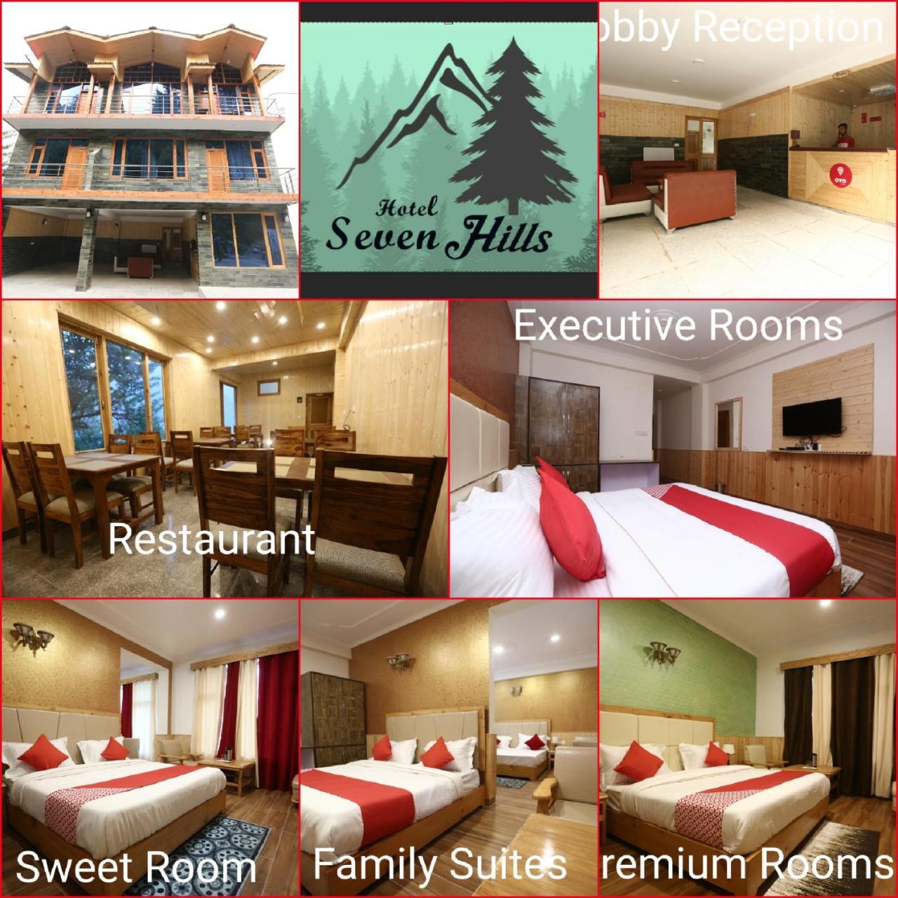 Hotel Seven Hills Manali Exteriér fotografie